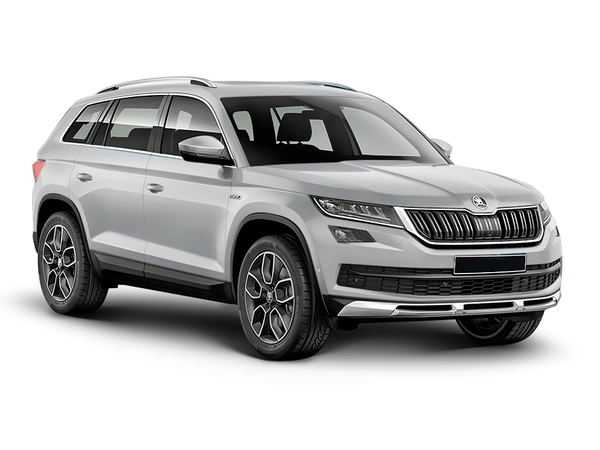 Skoda Kodiaq Scout Белый металлик
