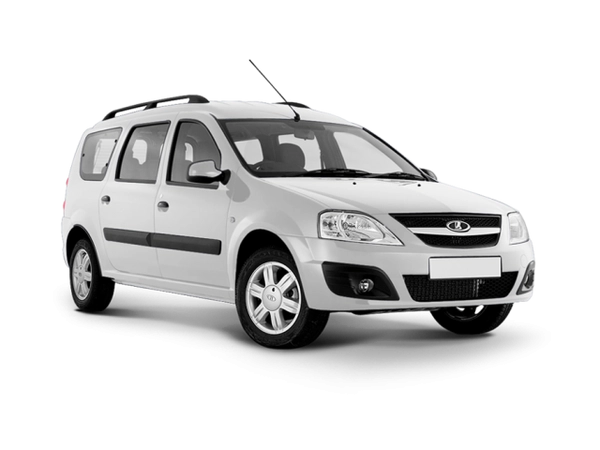 Lada Largus 5 мест Белый Ледниковый