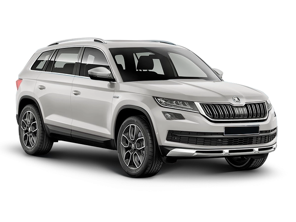 Skoda Kodiaq Scout Белый