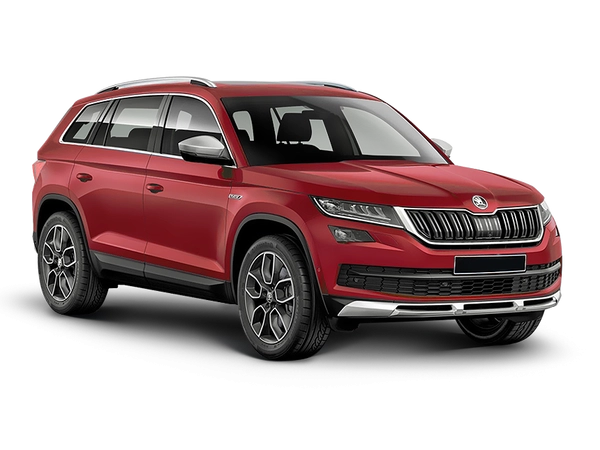 Skoda Kodiaq Scout Красный