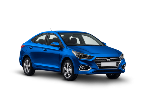 Hyundai Solaris Marina Blue