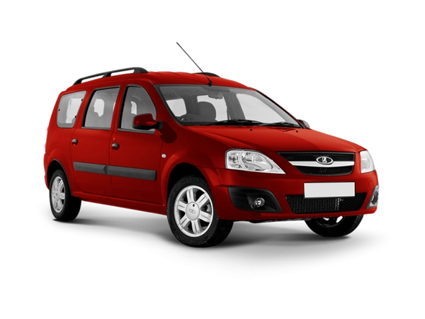 Lada Largus 5 мест Красный Огненно-красный