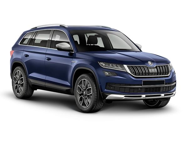 Skoda Kodiaq Scout Синий