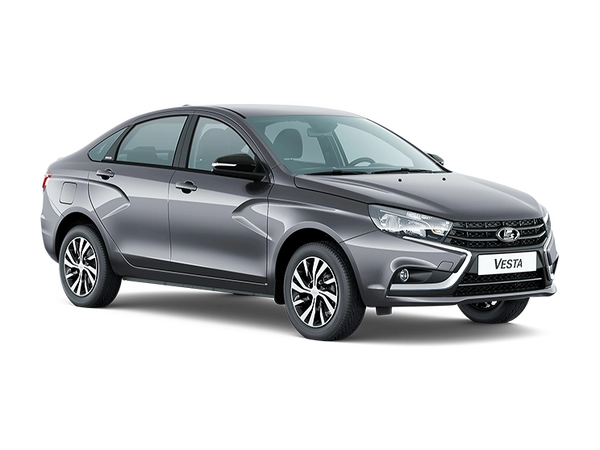 Lada Vesta Серо-голубой "Фантом"