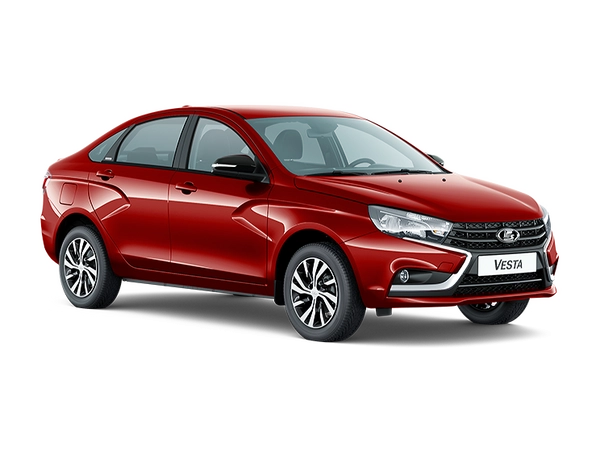 Lada Vesta Красный "Сердолик"