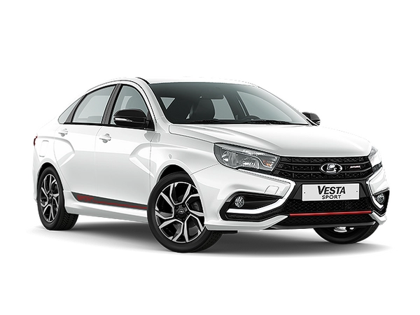 Lada Vesta Sport Белый "Ледниковый"
