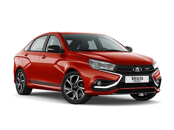 Lada Vesta Sport Красный "Сердолик"