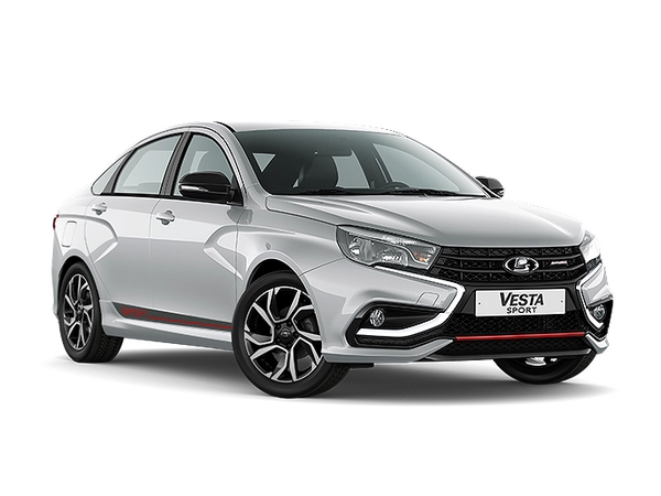 Lada Vesta Sport Серебристый "Платина"