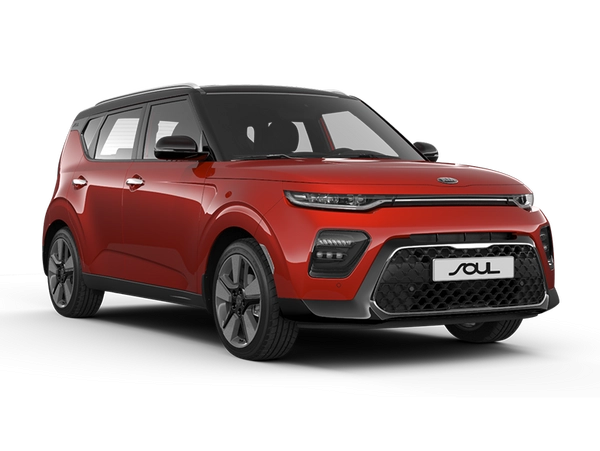 KIA Soul Новый Red (black roof)