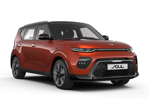 KIA Soul Новый Mars Orange / Cherry Black