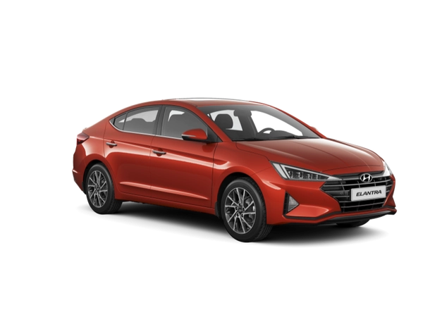 Hyundai Elantra Красно-Оранжевый (Lava Orange)