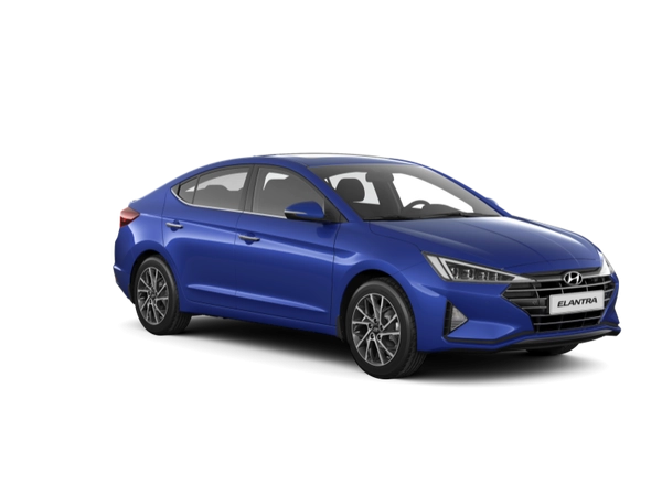Hyundai Elantra Синий (Intense Blue)