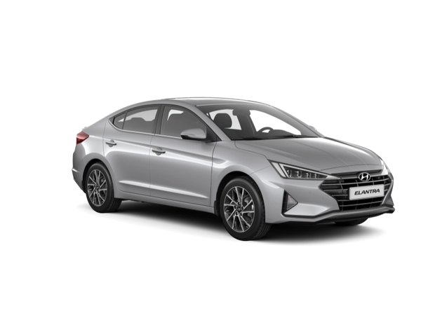 Hyundai Elantra Серебристый (Platinum Silver)