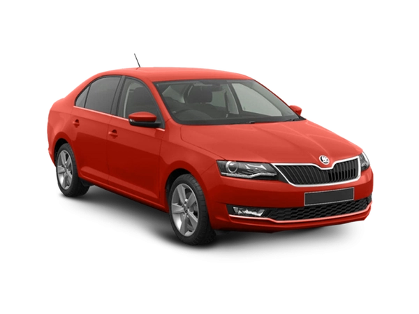Skoda Rapid Красный Tornado