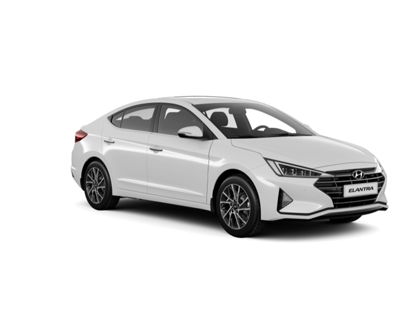 Hyundai Elantra Белый (Polar White)