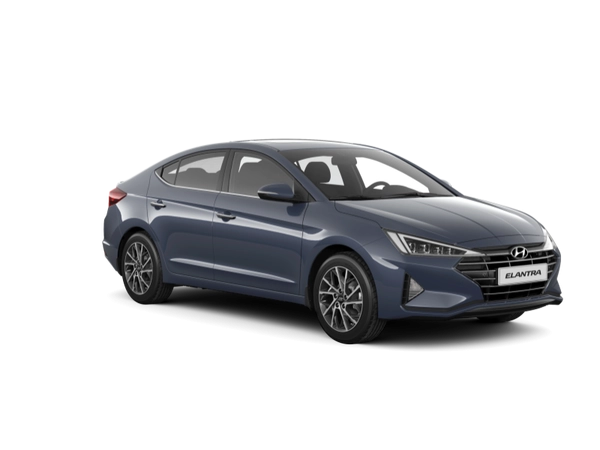 Hyundai Elantra Синий (Teal Blue)